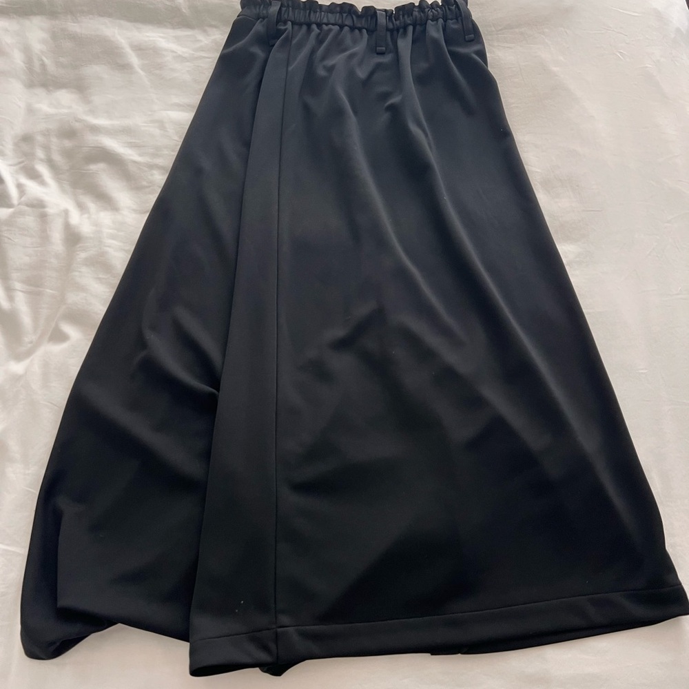 Issey Miyake Black A-Line Skirt
